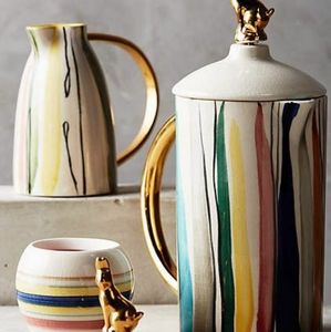 RARE Anthro High As The Moon French Press